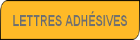 LETTRES ADHESIVES