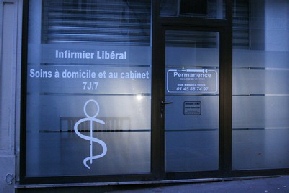 Dépoli pour cabinet infirmier à Paris 13ème adhesif-depoli-paris-13eme.jpg