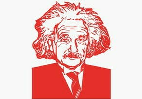 Sticker adhésif Einstein pour bureau, salon... sticker-einstein.jpg