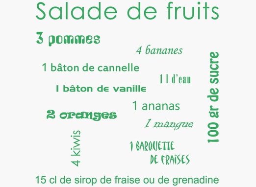 Sticker adhésif - Recette salade de fruits sticker-salade-de-fruits.jpg