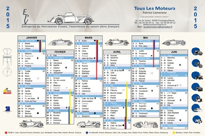 Calendriers personnalisés à votre image