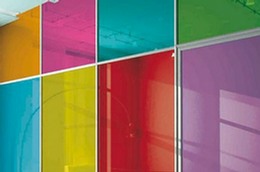 Adhésifs dépolis colorés