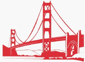 Sticker adhésif Golden Gate- San Francisco sticker-golden-gate.jpg