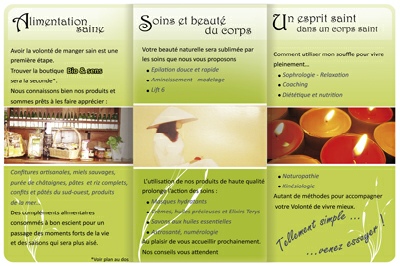 Dépliants publicitaires - Différents formats, papiers