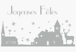Sticker vitrine de Noël - Village enneigé sticker-vitrine-village-enneige.jpg
