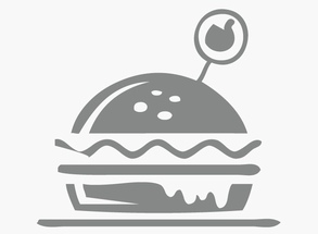 Sticker adhésif - Modèle Hamburger sticker-hamburger.jpg