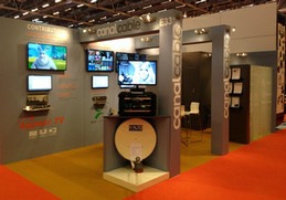 Lettrage stand, salon